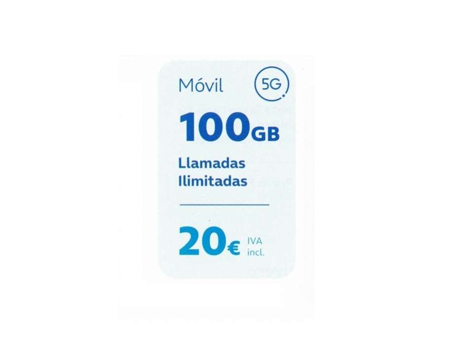 Movil 100GB + LLAMADAS ILIMITADAS