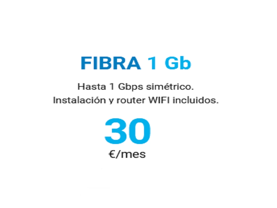 DIGI mobil FIBRA 1 GB 30 €